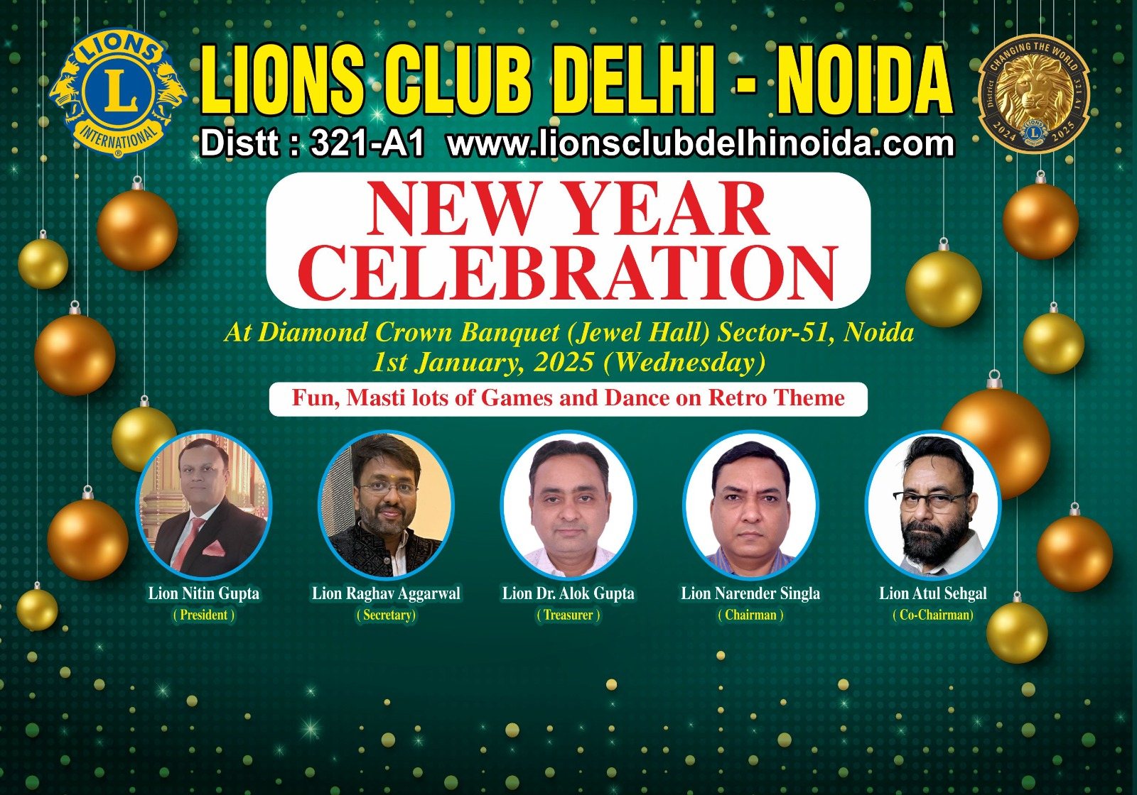 New Year Celebration - Year 2024-2025